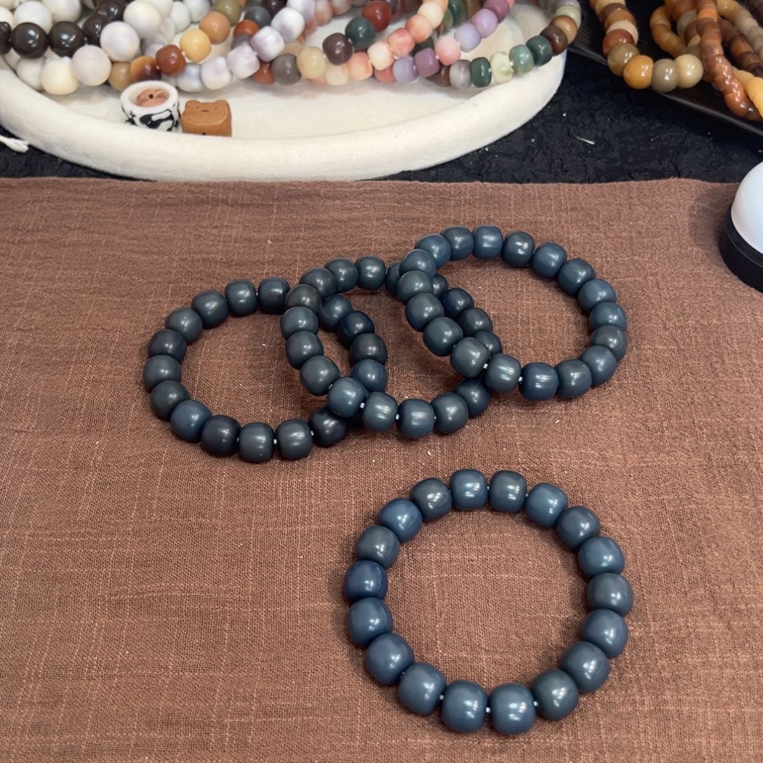 菩提根/象牙果吊坠蓝莓卡14微瑕