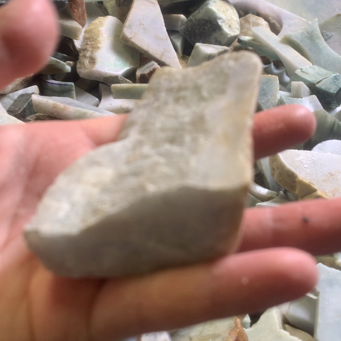 翡翠颈饰未镶嵌缅甸翡翠