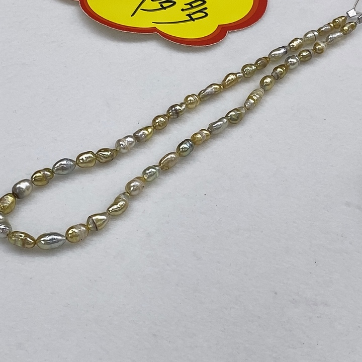 未镶嵌海水珍珠颈饰海水keshi项链