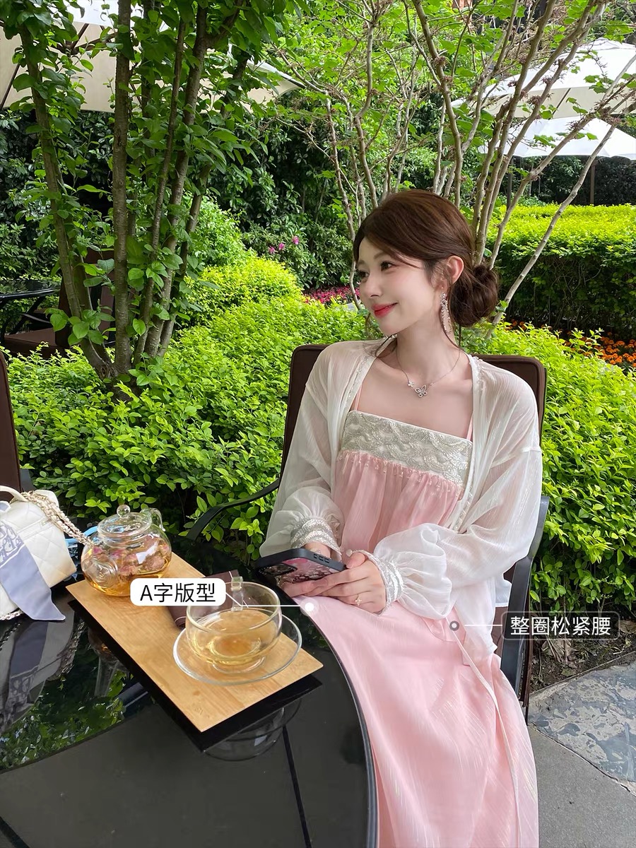 【云纱甜甜】新款新中式国风独特漂亮精致绝美清纯系套装女