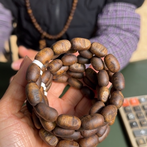 沉香手串白棋7克卡0.9多样性发1条