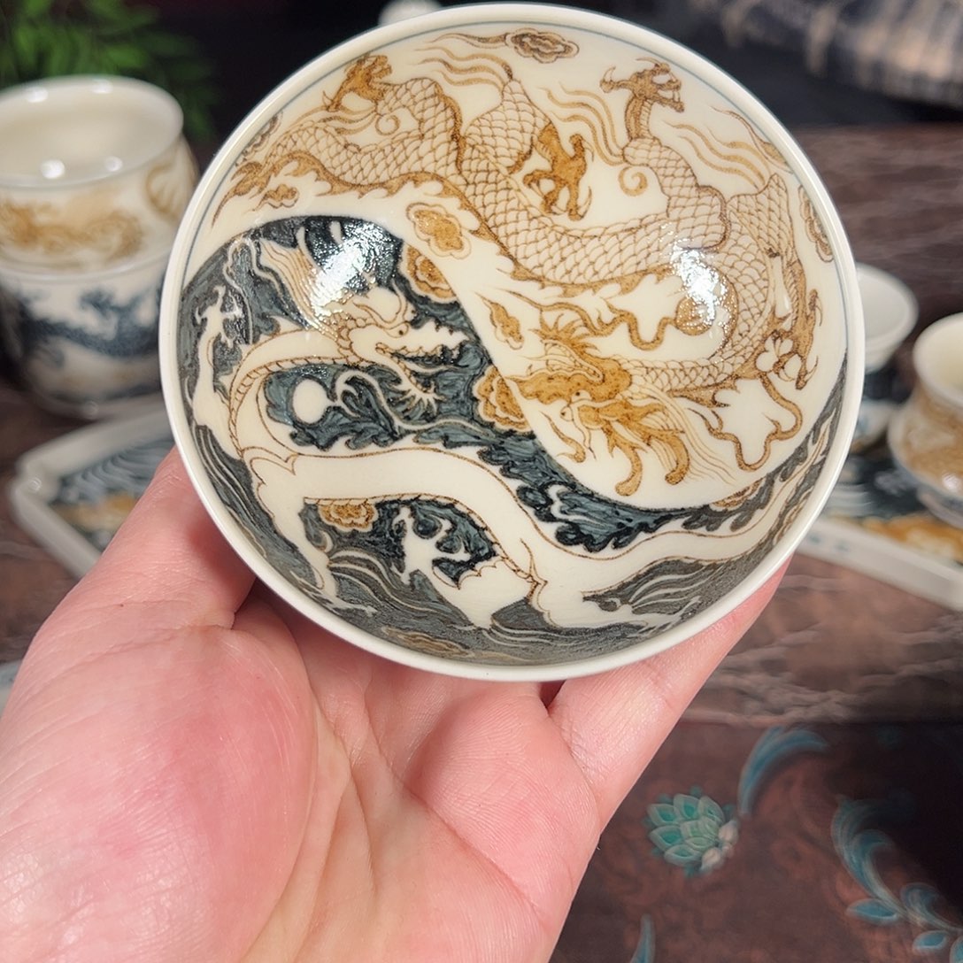 杯景德镇手绘陶瓷