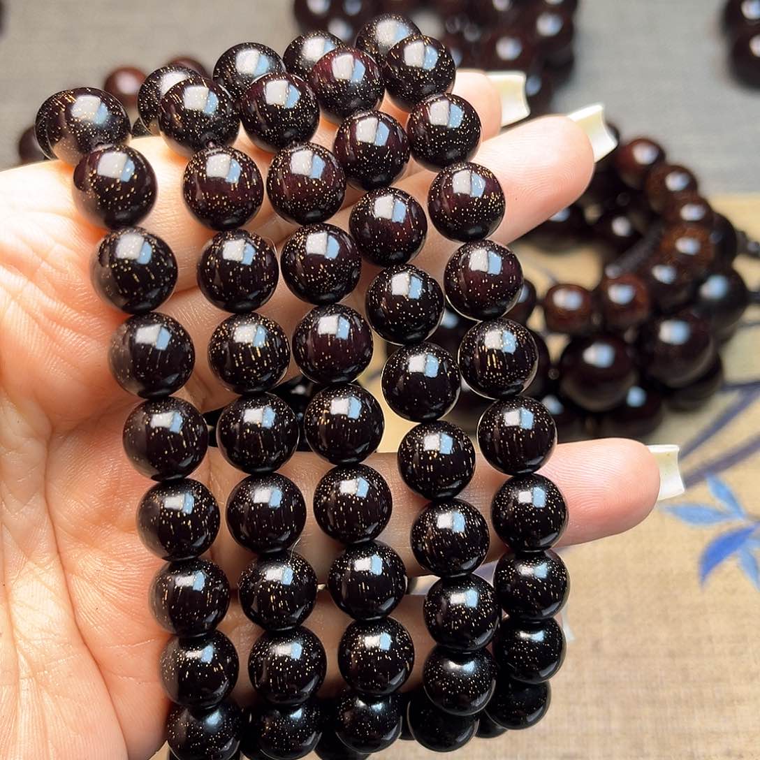 檀香紫檀（小叶紫檀）1.0 108颗满星