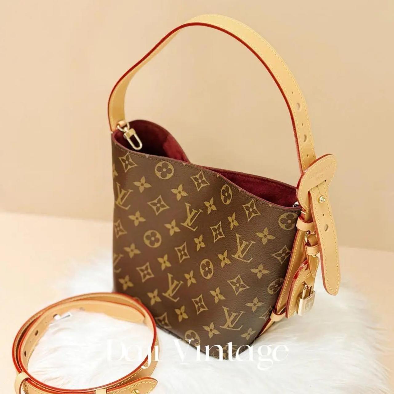 99新 LouisVuitton/路易威登 大吉中古/Lv老花all in bb手提斜挎