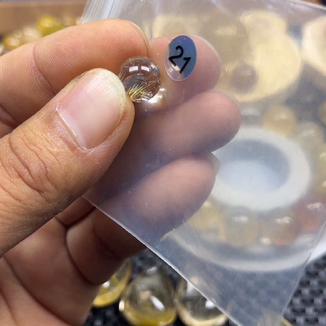 寂***冷水晶珠宝半成品未镶嵌