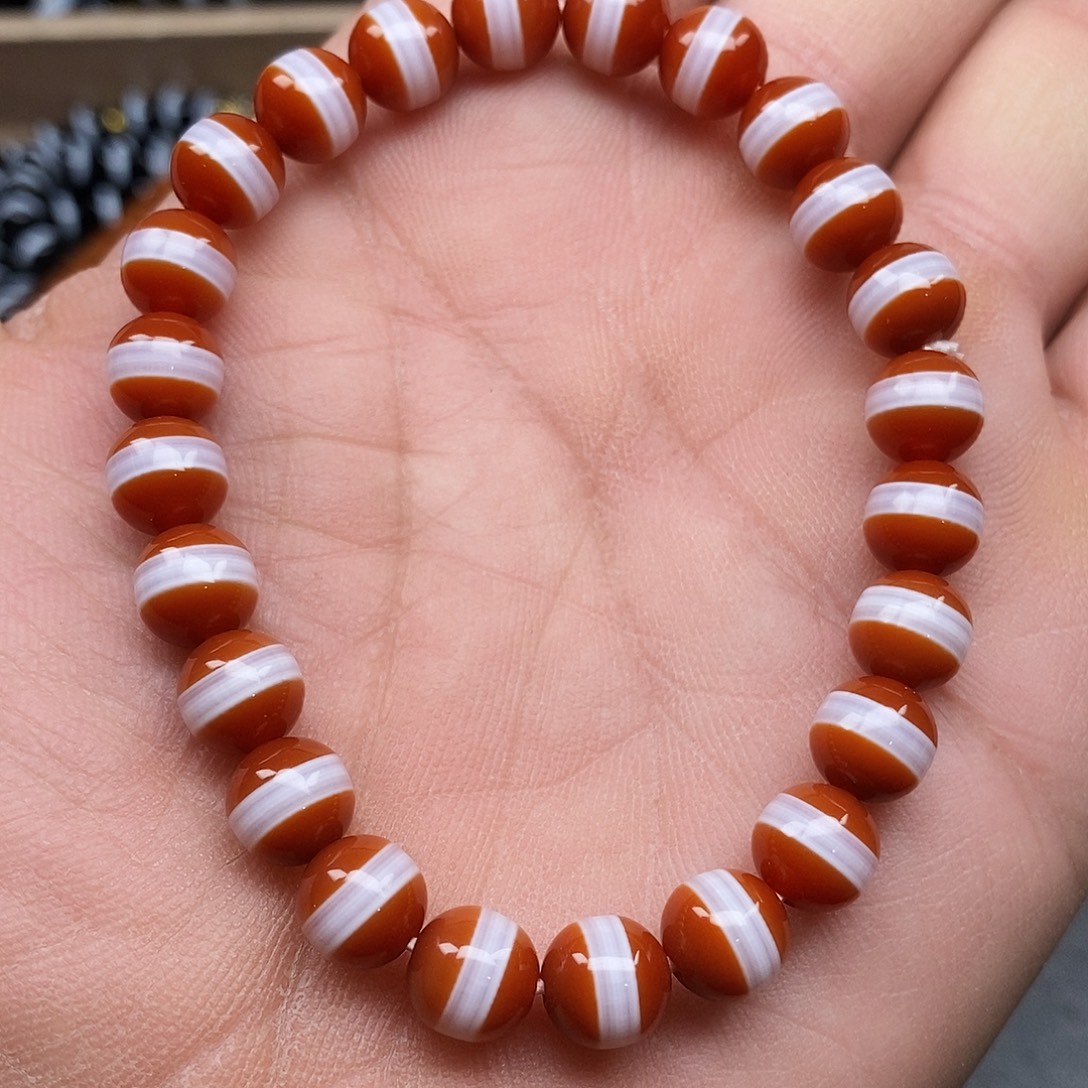 玛瑙/玉髓未镶嵌手链