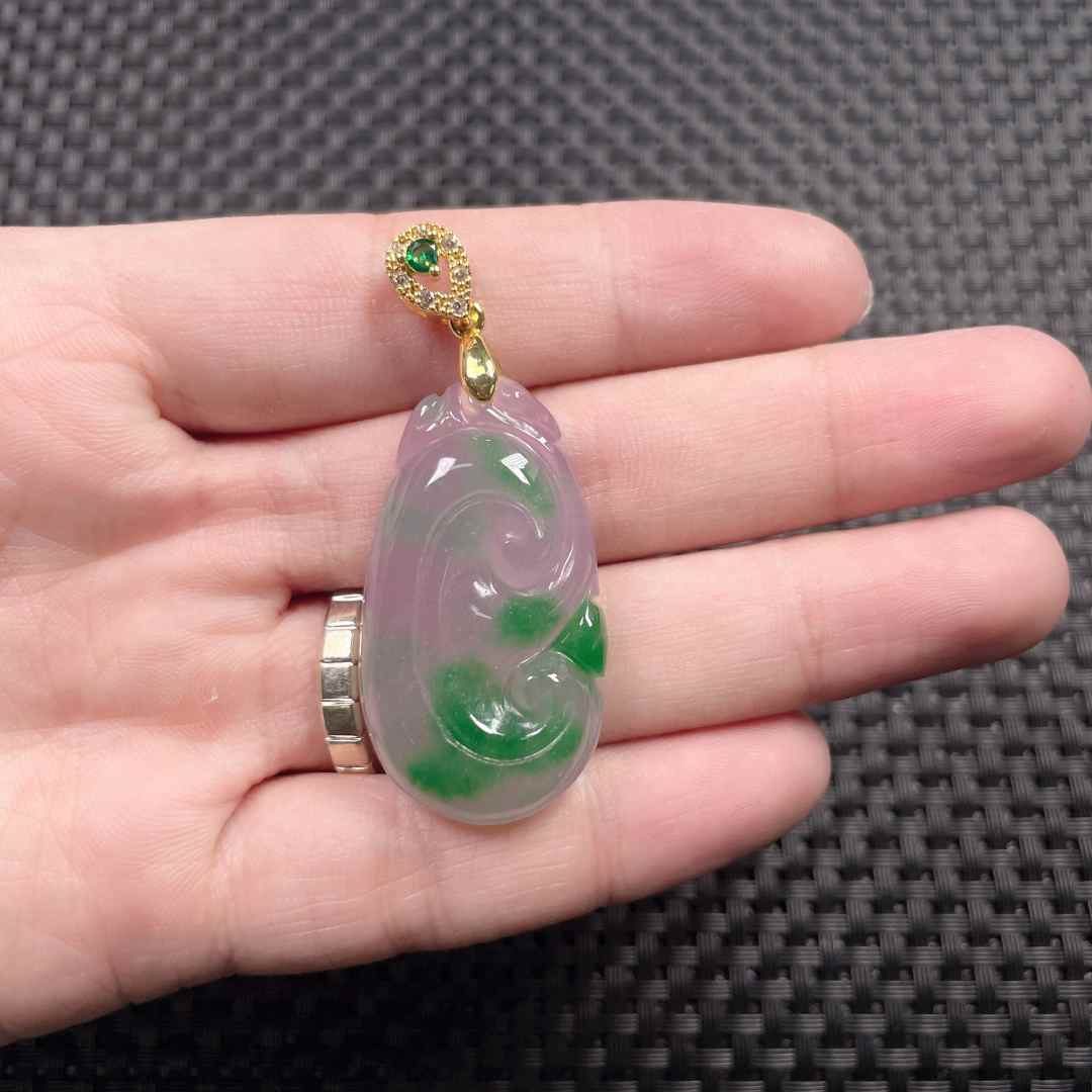 【杨子严选】C581春彩如意吊坠妈妈时尚百搭女款F