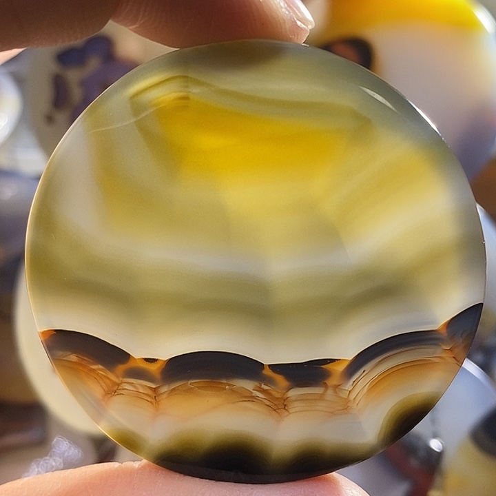 未镶嵌颈饰玛瑙/玉髓用****3