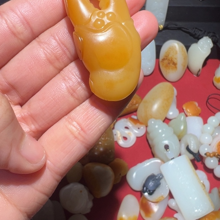 和田玉挂件未镶嵌瀚****徐