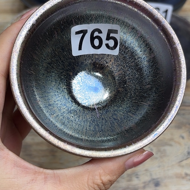 茶盏沐雨茶器柴烧主人杯