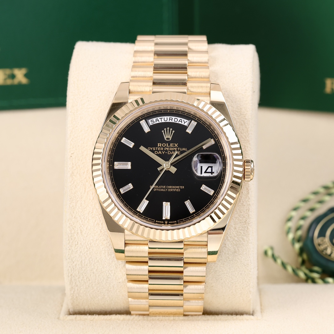 95新 Rolex/劳力士 228238 星期日历功能 2024年1月保卡