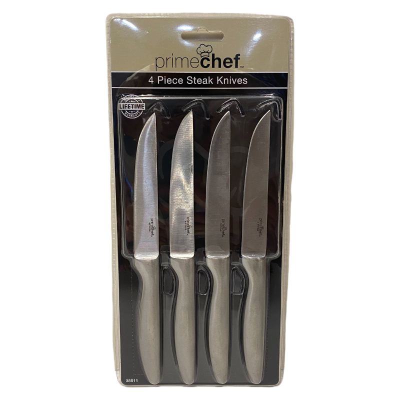 25050731B 一体成型不锈钢西餐刀水果刀4件套