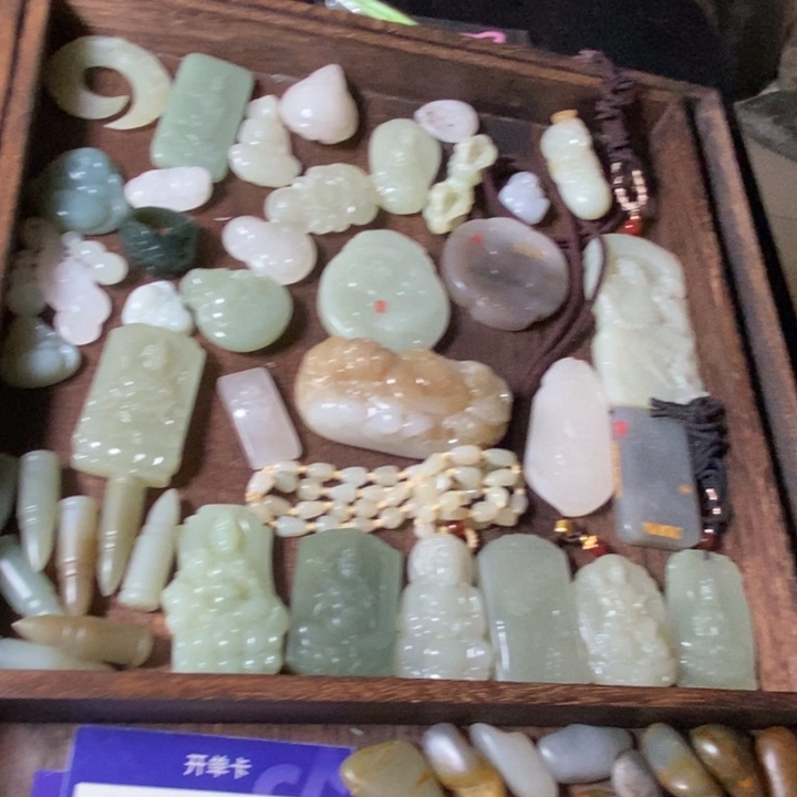 和田玉玉石挂件222未镶嵌