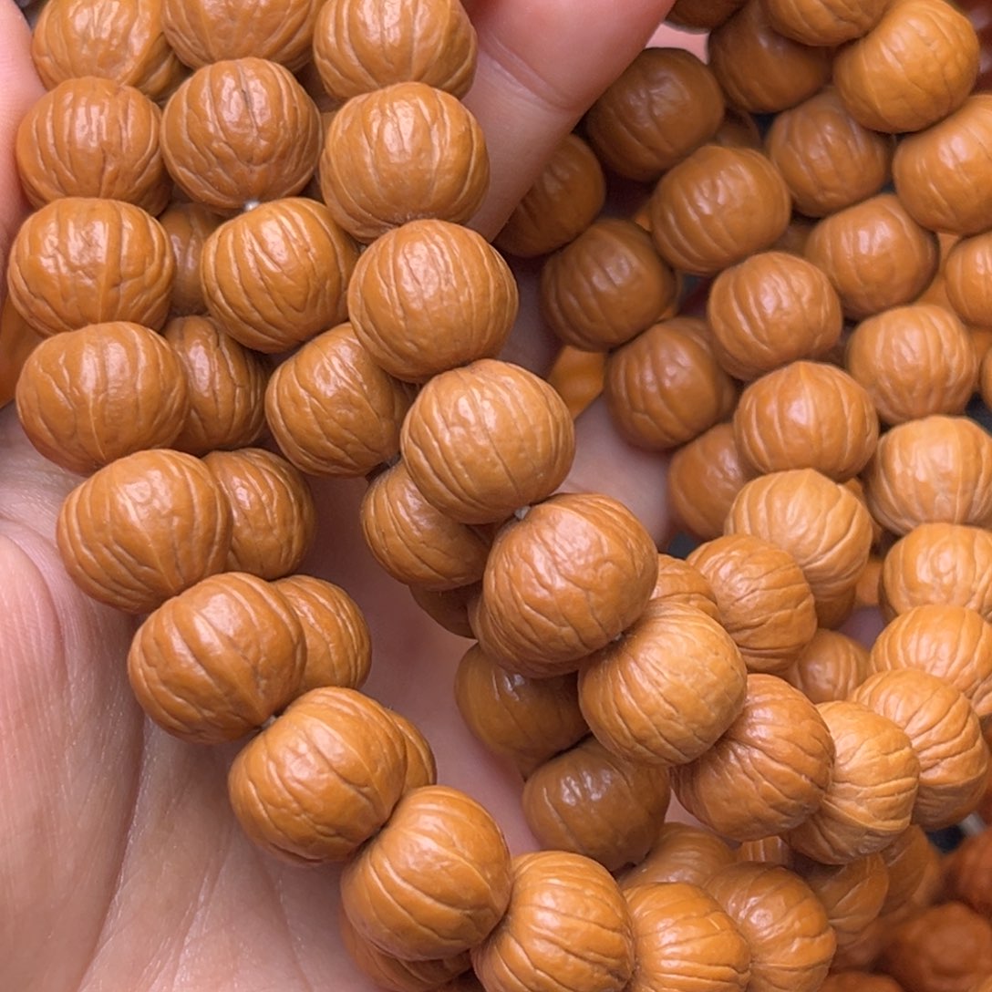 一****猴头核桃吊坠定向南瓜脖挂