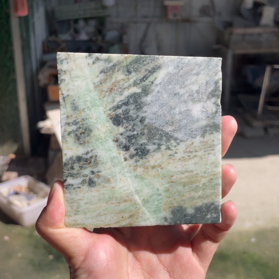 岁***好未镶嵌独山玉手镯定制手镯