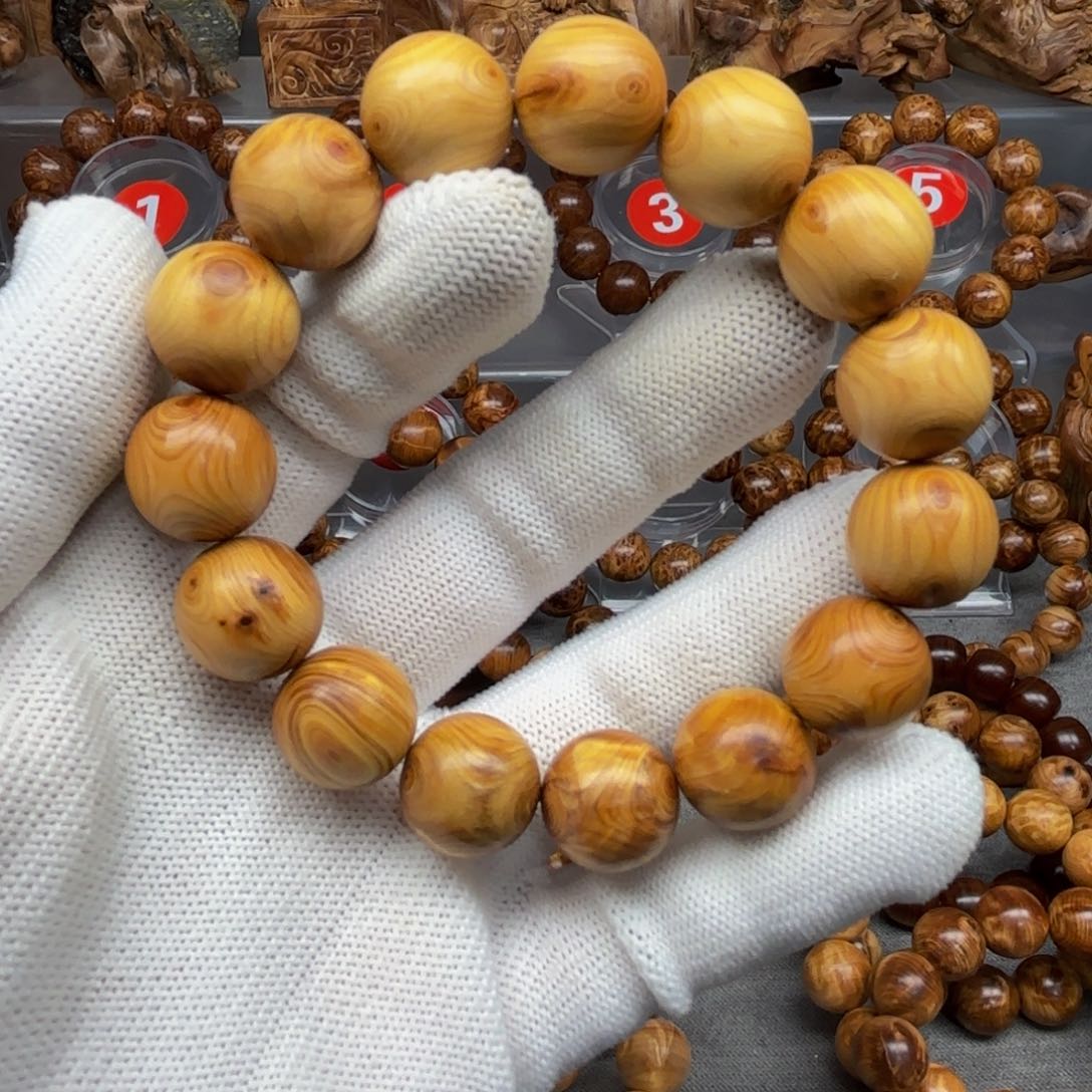 柏木（崖柏）太行崖柏陈化鸡油黄对眼1.5