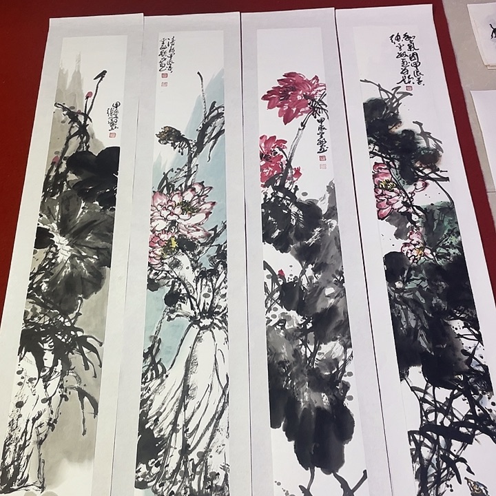 国画张圣敏先生纯手绘作品