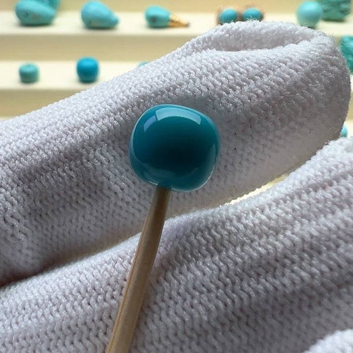 绿松石珠宝奇石未镶嵌8.8