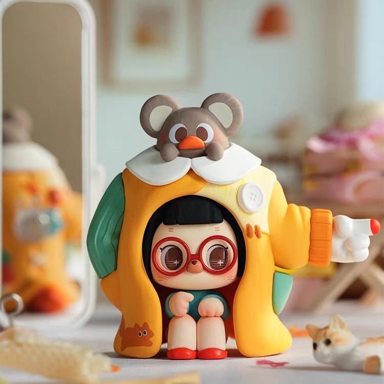 【拆盒】DODOSUGAR Pepper奇思妙想小帽子惊喜潮玩盲盒手办正品摆件