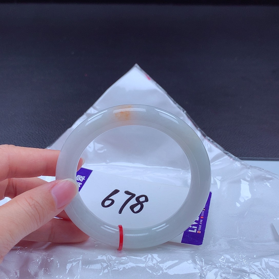 翡翠手镯未镶嵌手镯001498