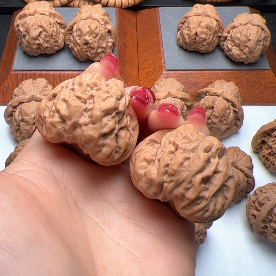 文玩核桃把件蛤蟆38