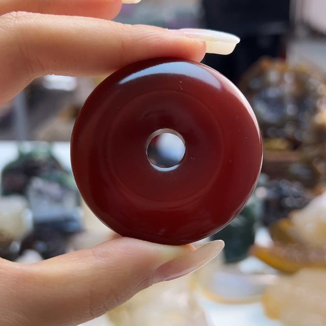 玛瑙/玉髓未镶嵌吊坠(不含链)