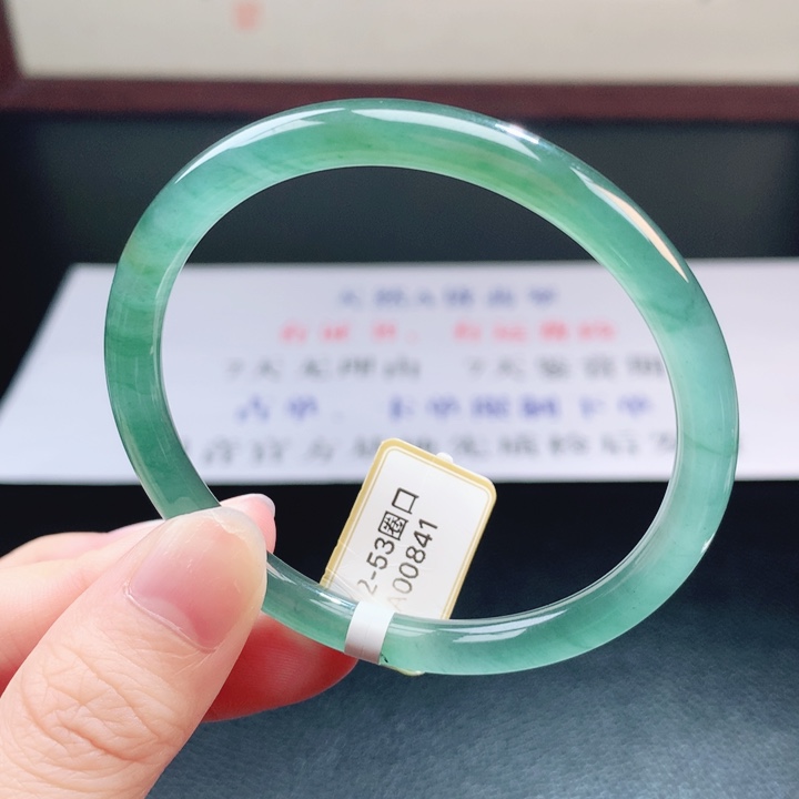 翡翠未镶嵌手镯翡翠手镯14