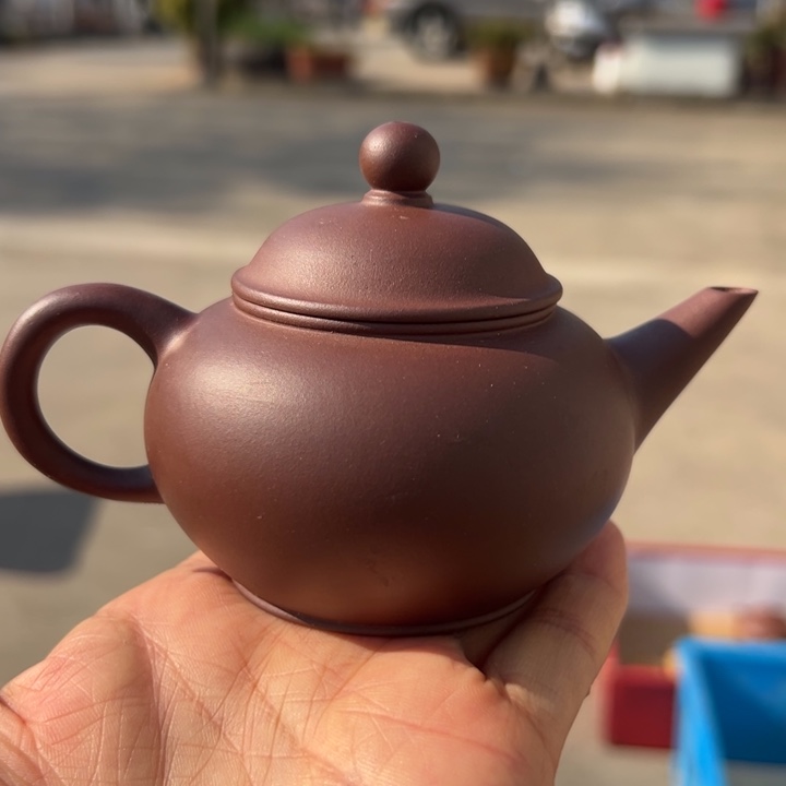 紫砂茶案紫泥水平150cc