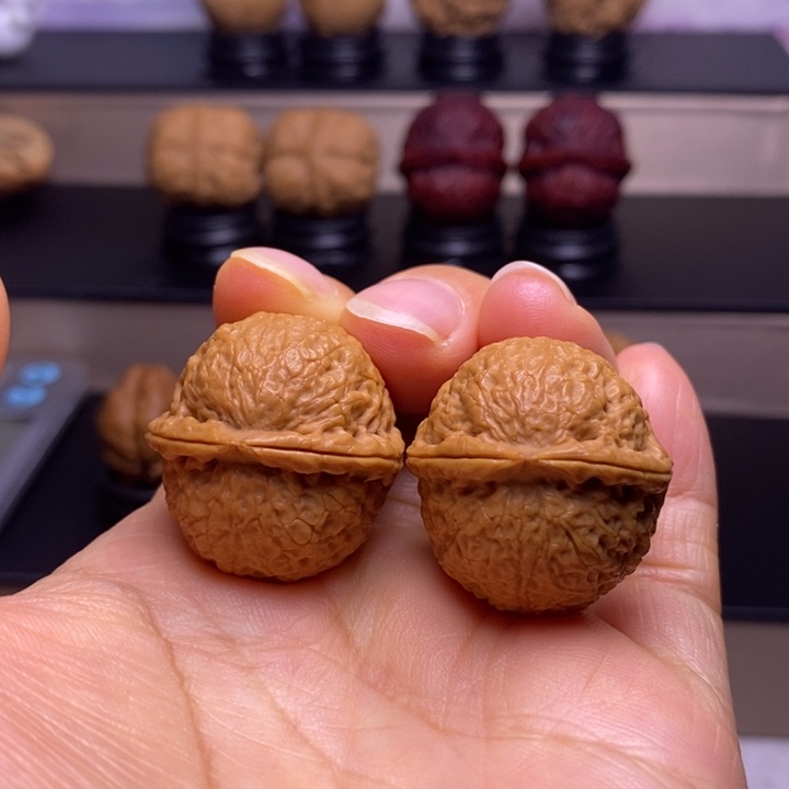 文玩核桃把件福星小铁锤11