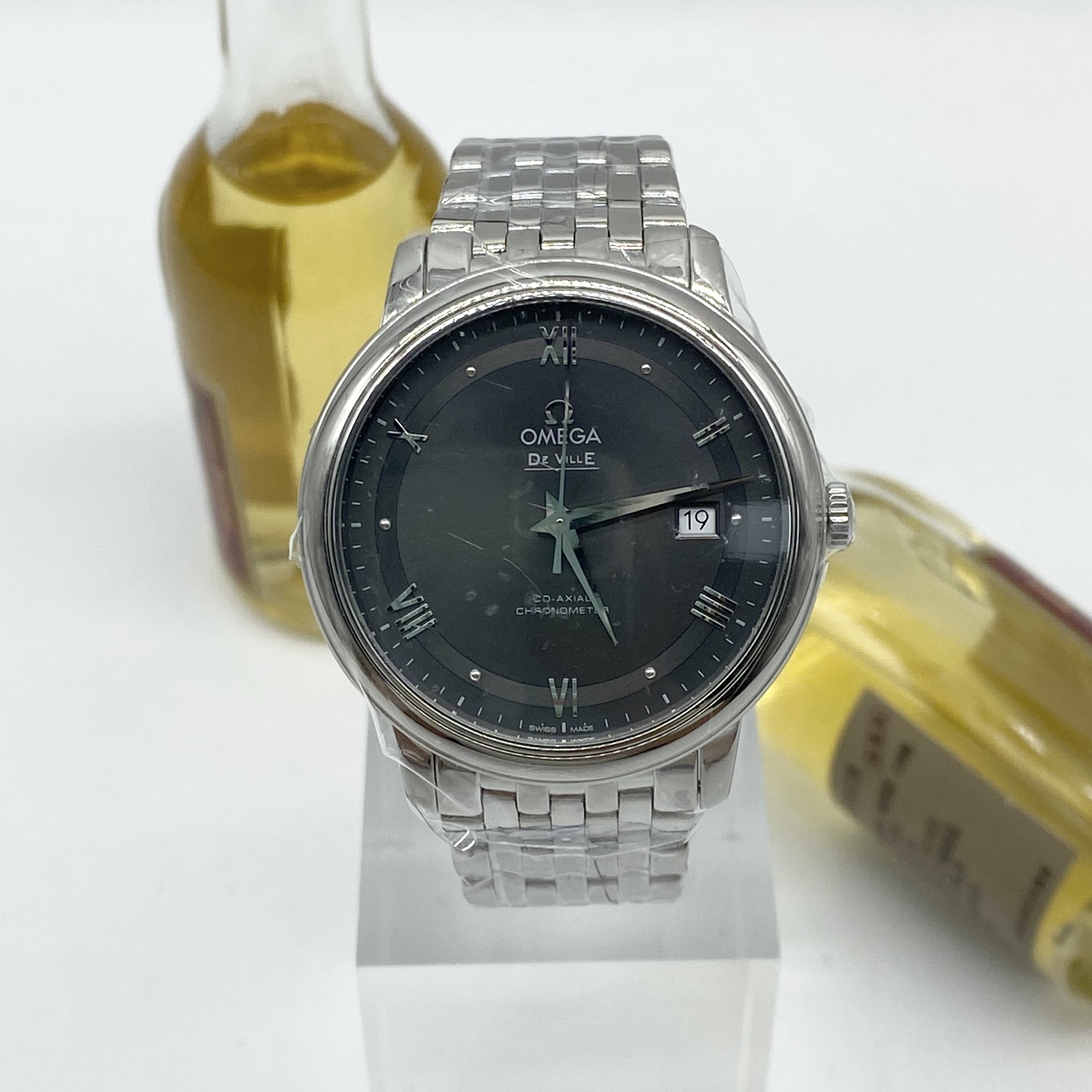 99新 Omega/欧米茄 碟飞 自动上链 精钢 39.5mm 22全 30500
