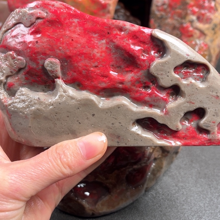 昌化鸡血石昌化鸡血石原石