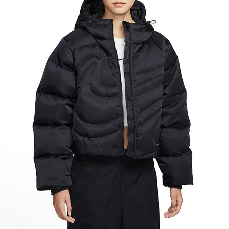 耐克女子短款羽绒服运动简约时尚百搭休闲保暖外套IB2006010