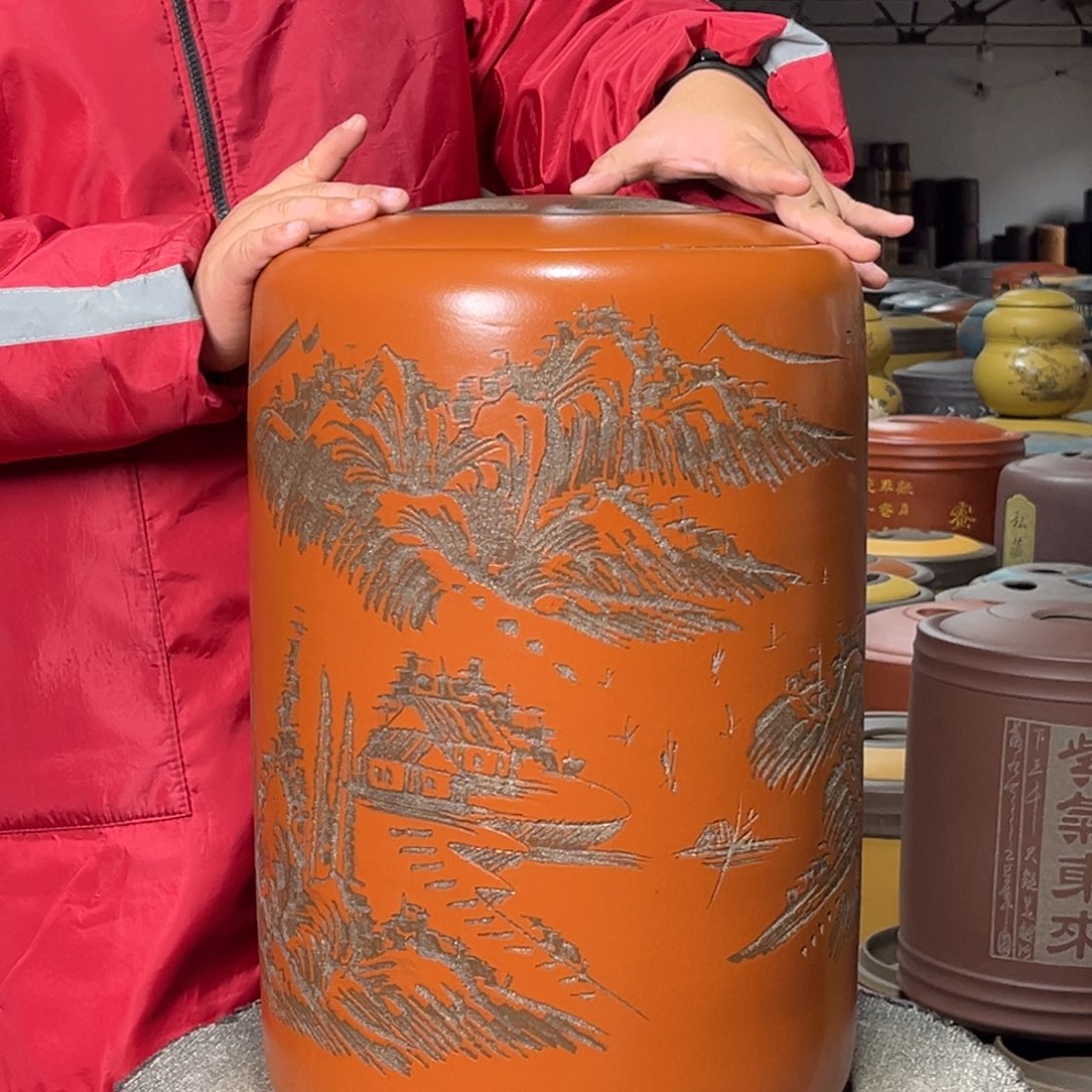 紫砂茶叶罐茶叶罐