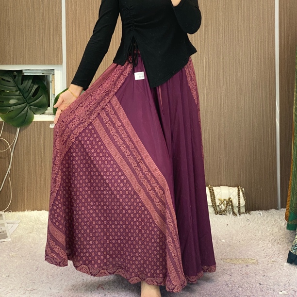  804 酱紫色 Aarani 尼泊尔高端大摆裙