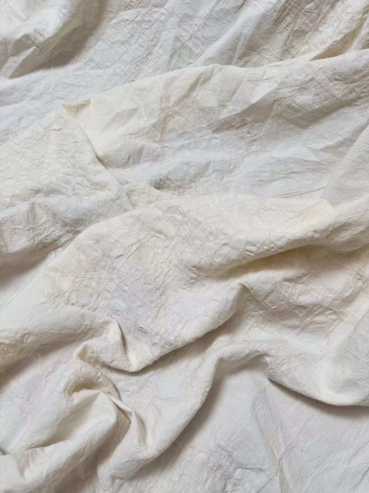 《小浮雕》高货高含量罗布麻➕汉麻浮雕抽丝提花大床单<巨舒服>