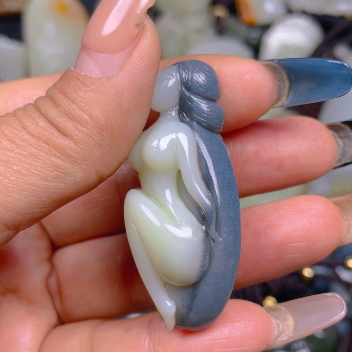 和田玉挂件未镶嵌