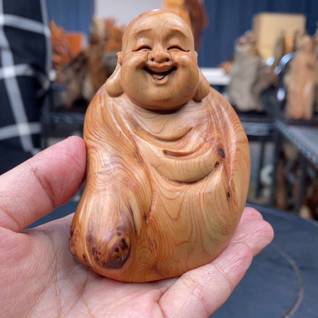 柏木（崖柏）手把件