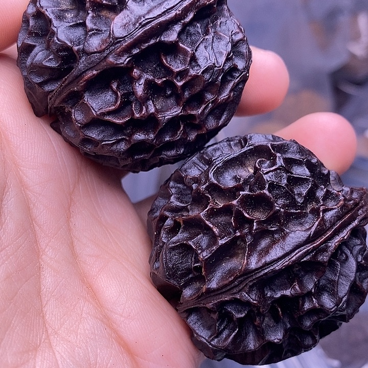 高***风把件文玩核桃   157