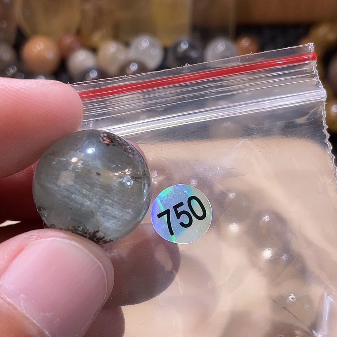 闪***宝未镶嵌发晶手链发晶