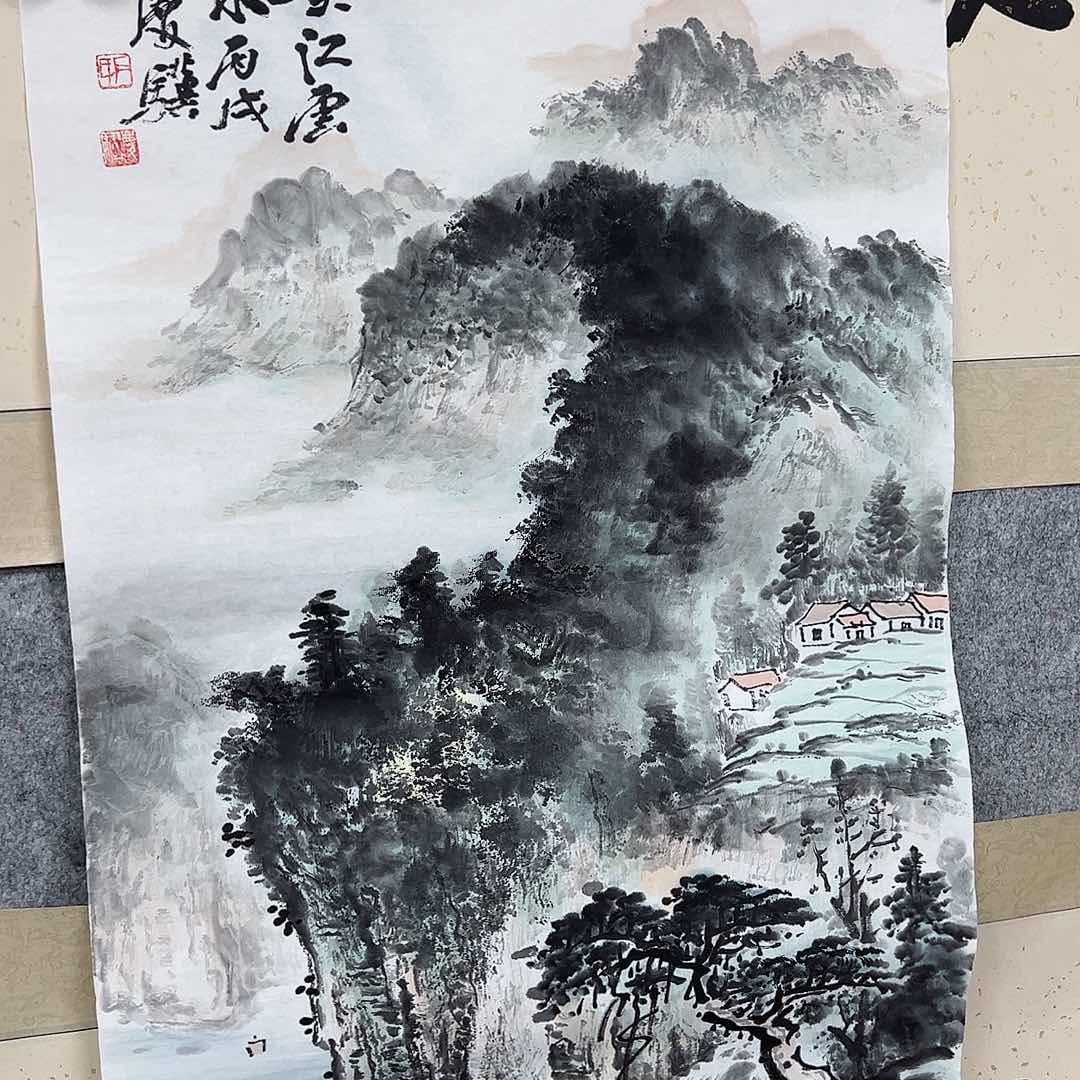 绘画韩江书画 石老师