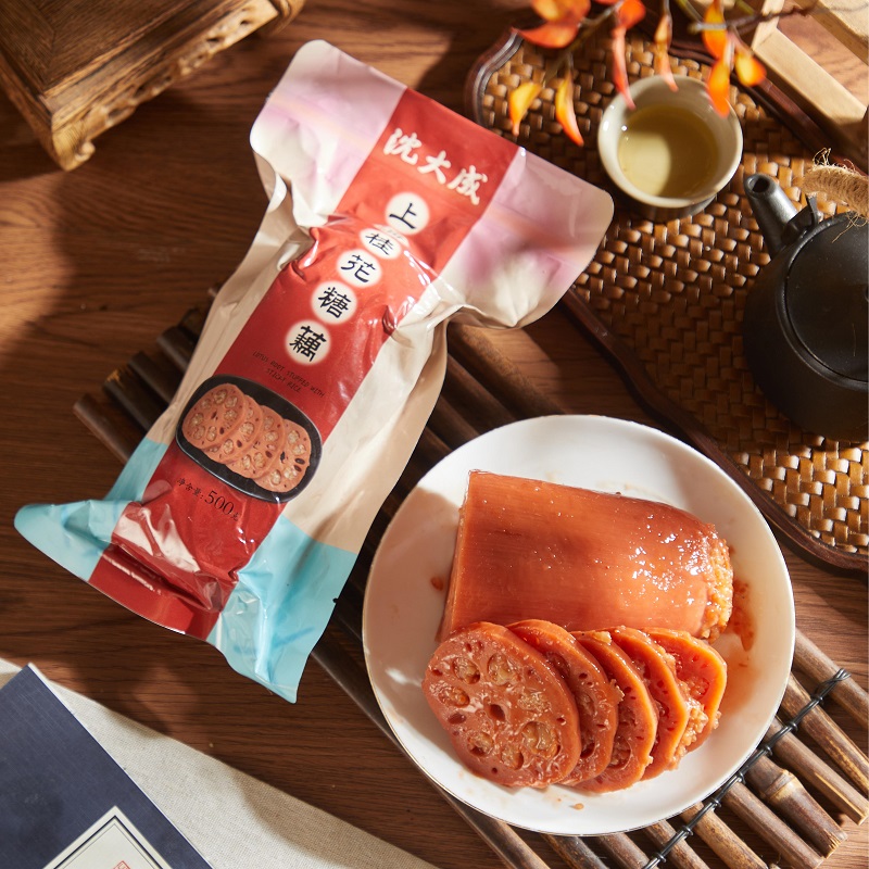 沈大成桂花糖藕500g*3袋