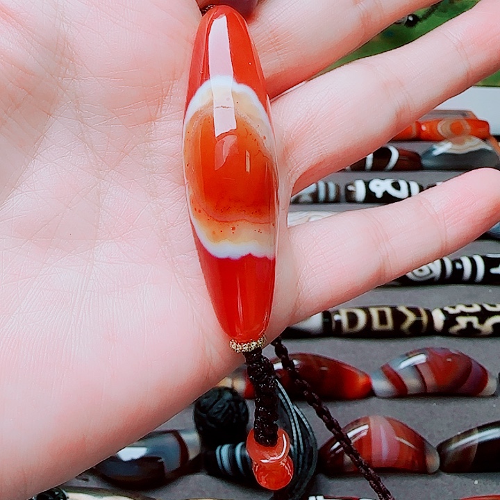 玛瑙/玉髓合金珠宝半成品
