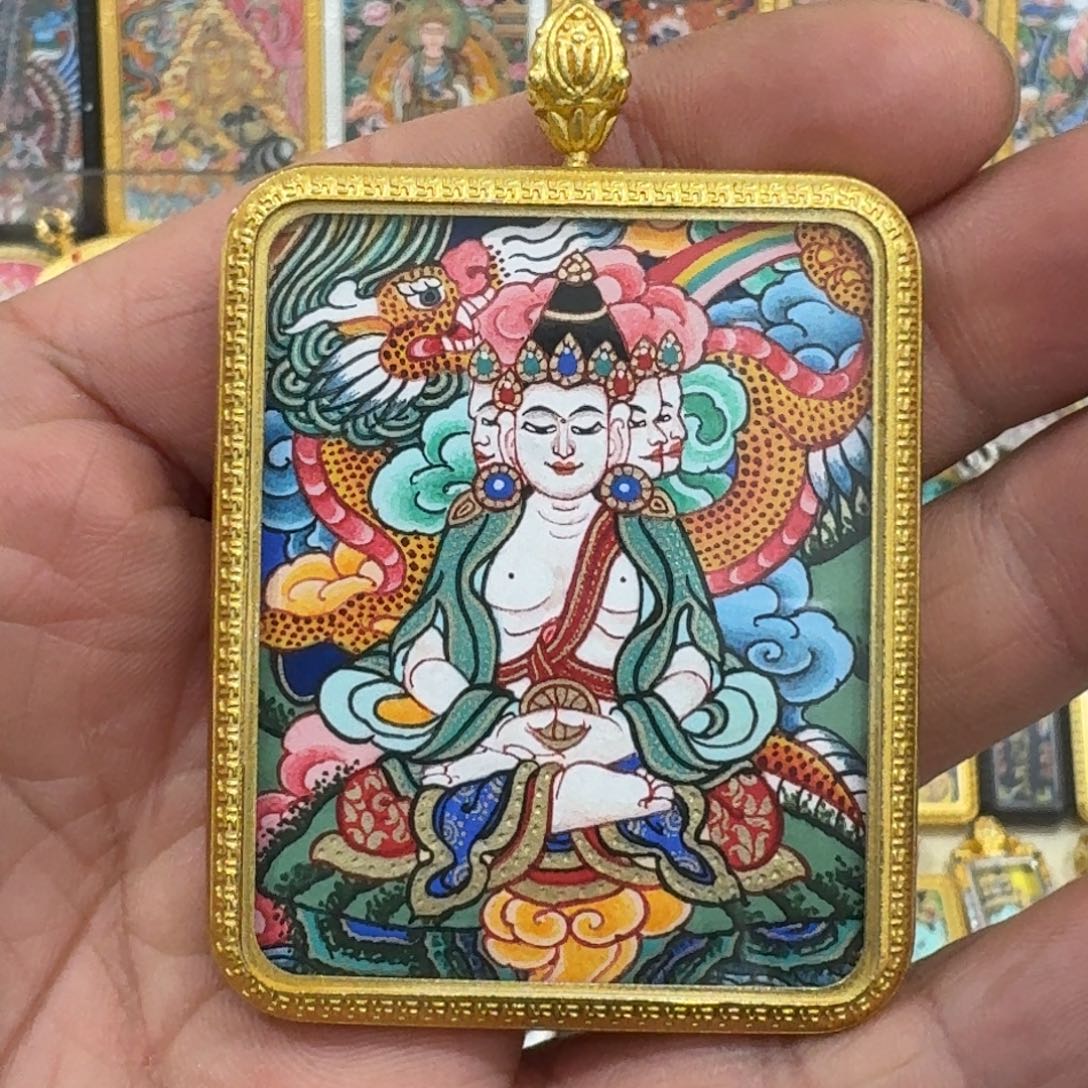 吊坠纯手绘，交朋友，