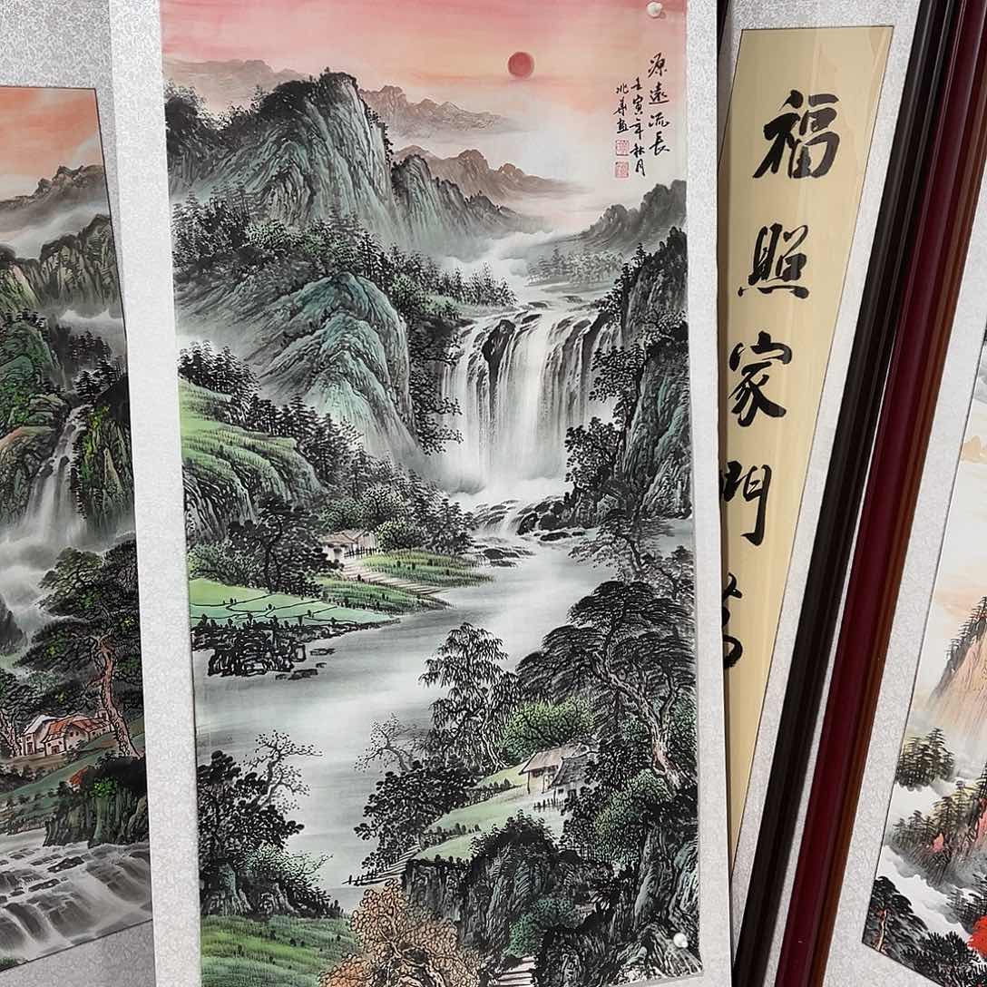 国画讯***离手绘保证假一罚万