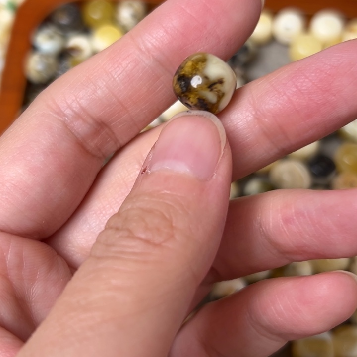 蜜蜡未镶嵌裸石11mm一个