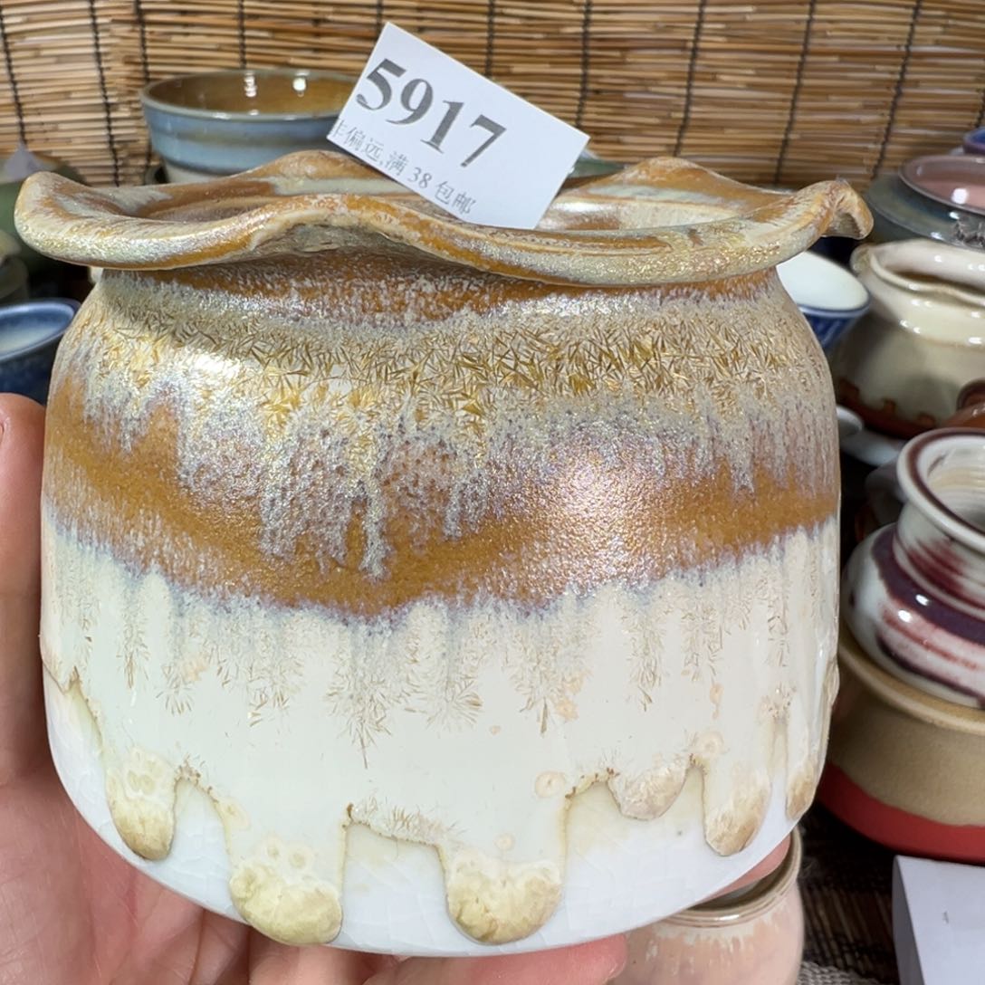 红陶口7高9。景德镇