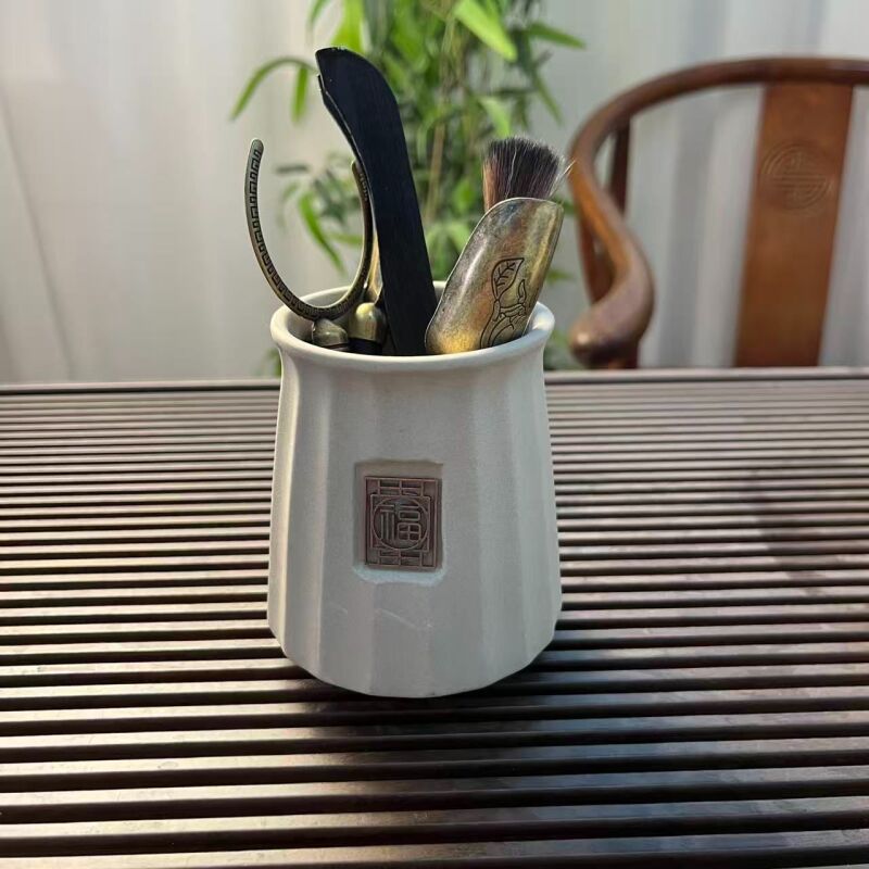 粗陶静字茶道六君子zho0310