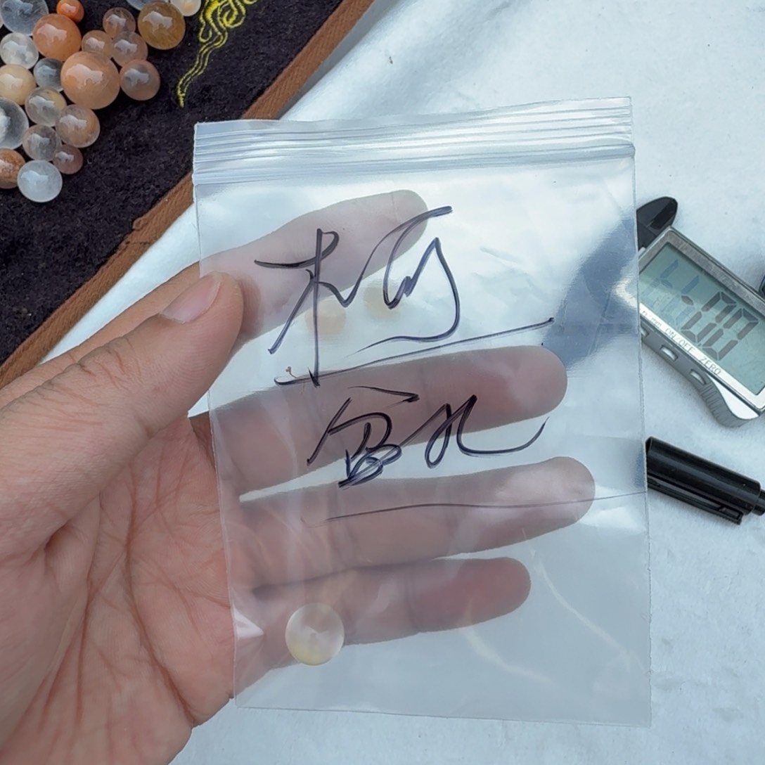 水晶珠宝半成品未镶嵌木*单珠