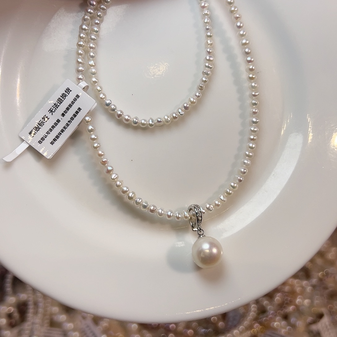 淡水珍珠耳饰未镶嵌