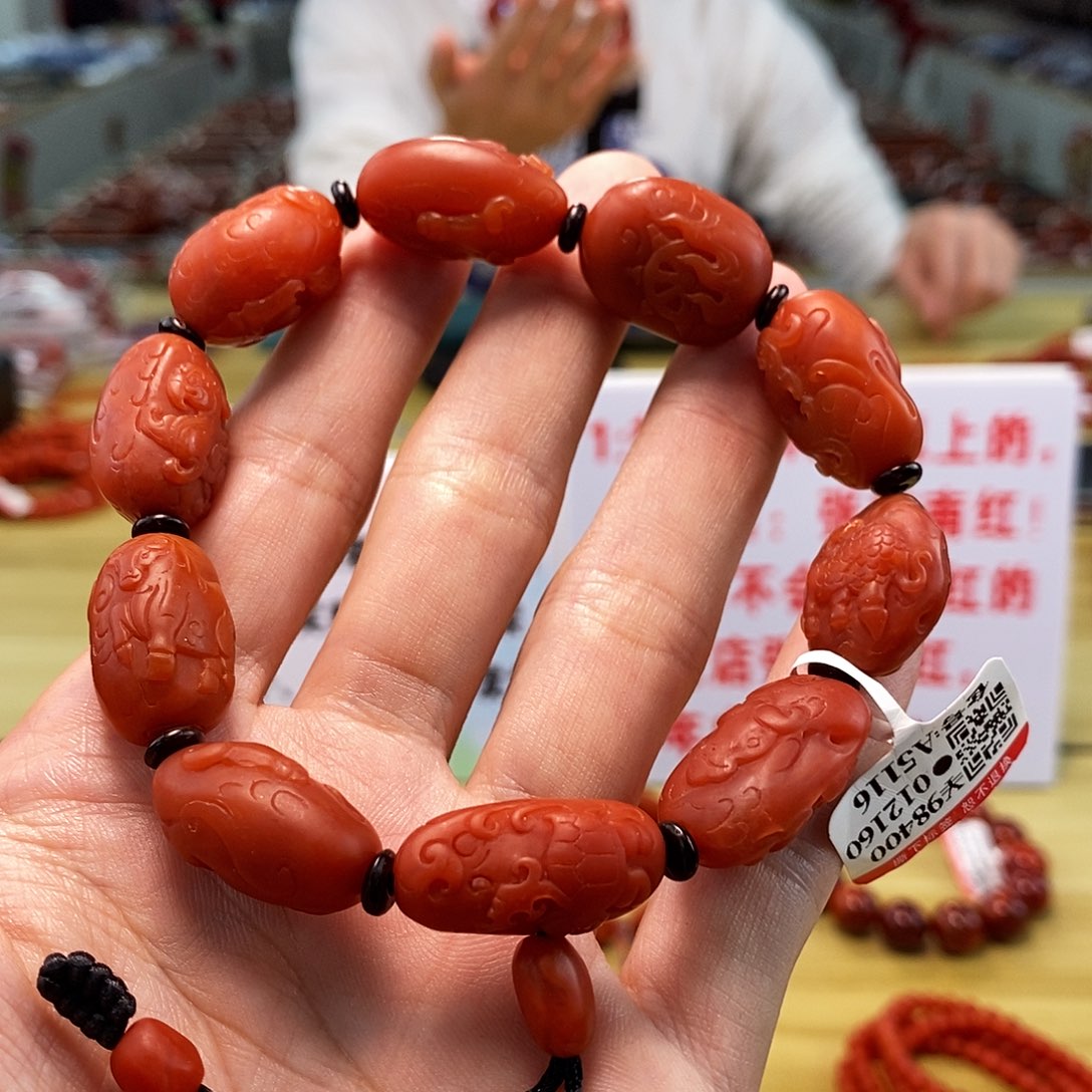 南红玛瑙16mm   多样性发一未镶嵌
